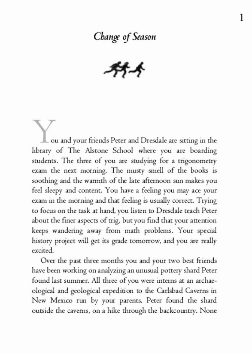 Choose Your Own Adventure - The Golden Path Volume 1 - Into the Hollow Earth