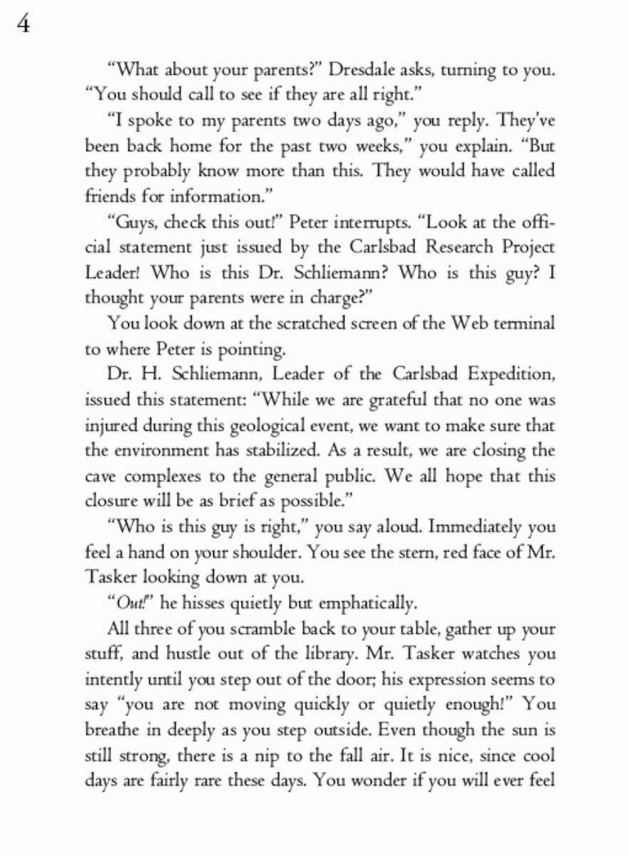 Choose Your Own Adventure - The Golden Path Volume 1 - Into the Hollow Earth