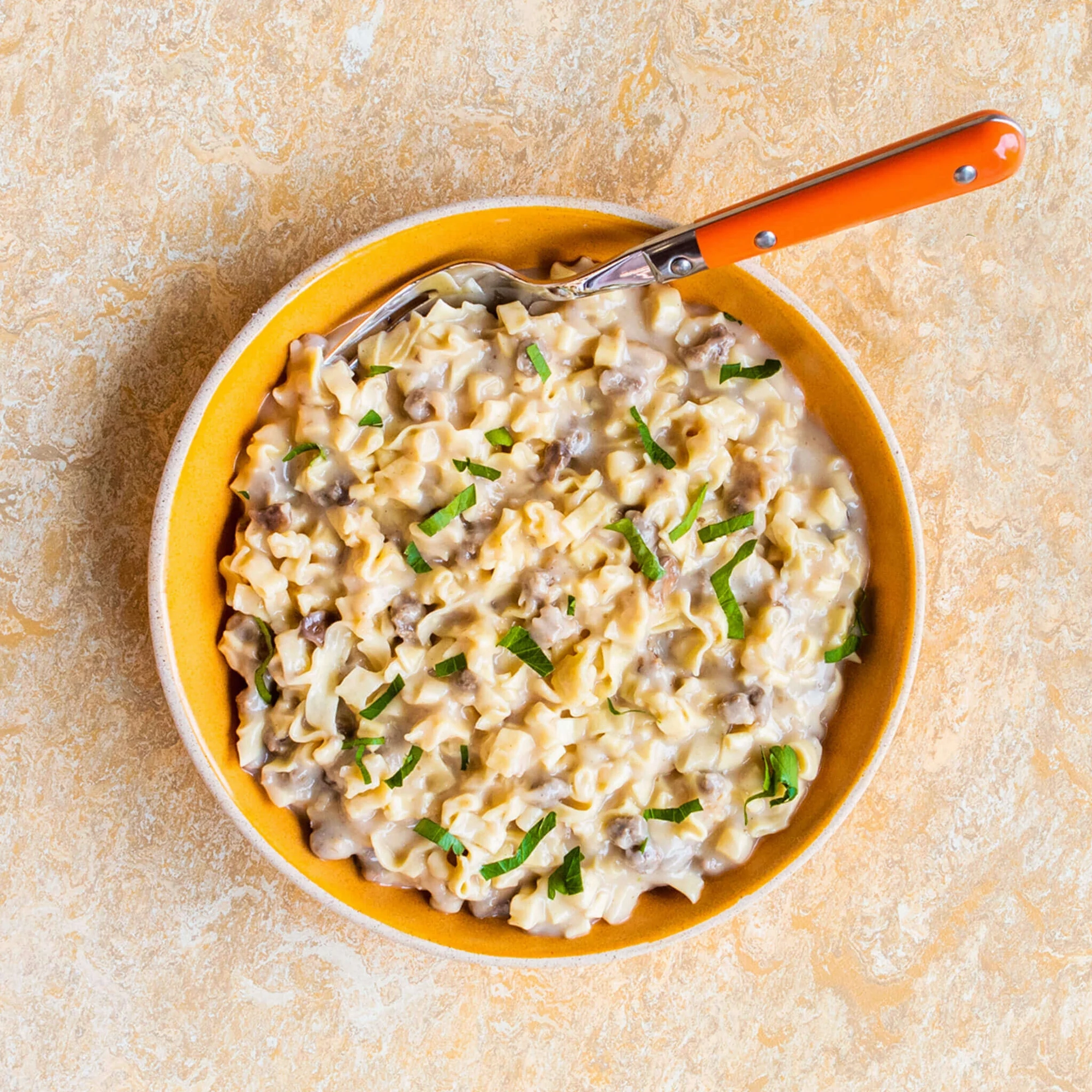Classic Beef Stroganoff with Noodles