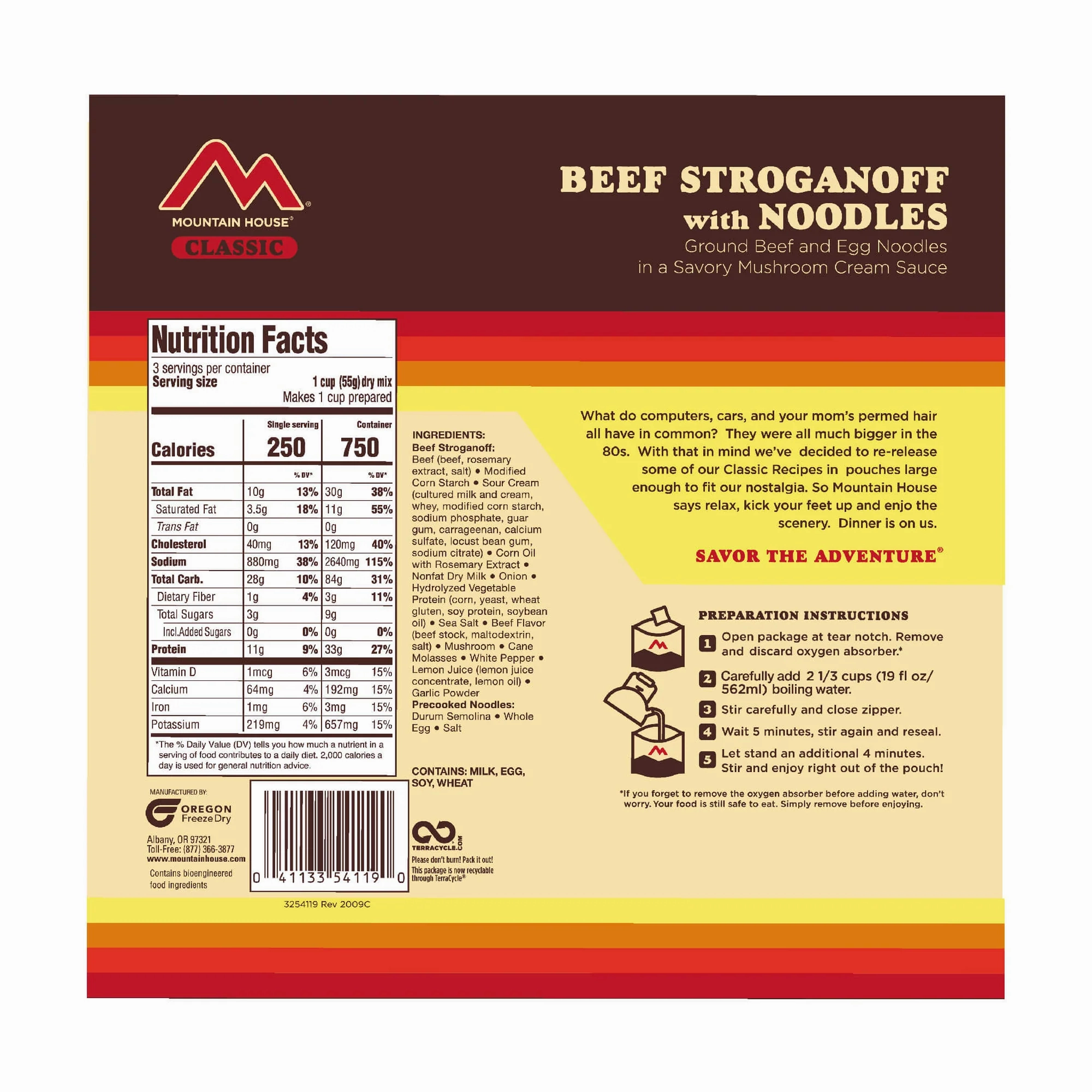 Classic Beef Stroganoff with Noodles