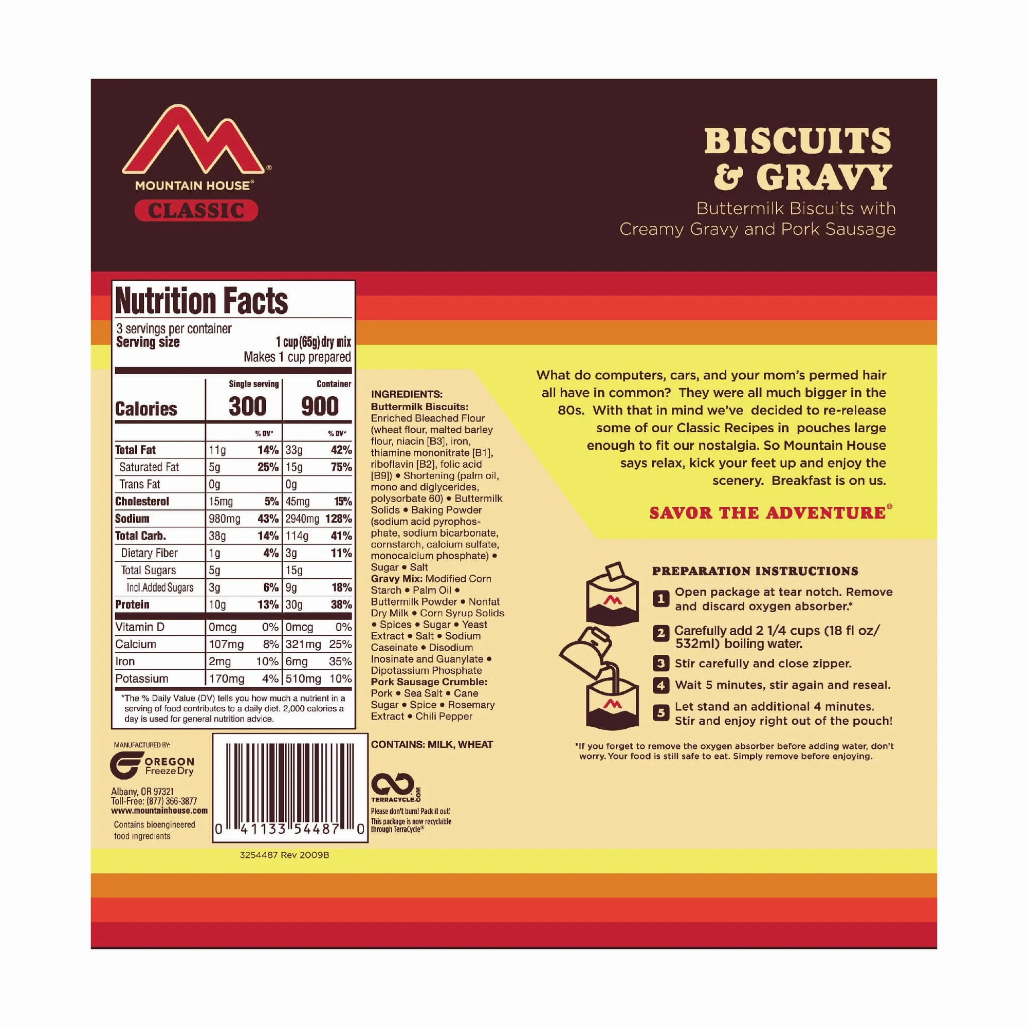 Classic Biscuits & Gravy