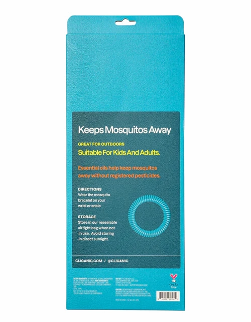 Cliganic Organic Mosquito Repellent Bracelet 10 Pack