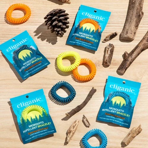 Cliganic Organic Mosquito Repellent Bracelet 10 Pack