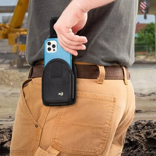 Clip Case Hardshell Universal Vertical Rugged Holster