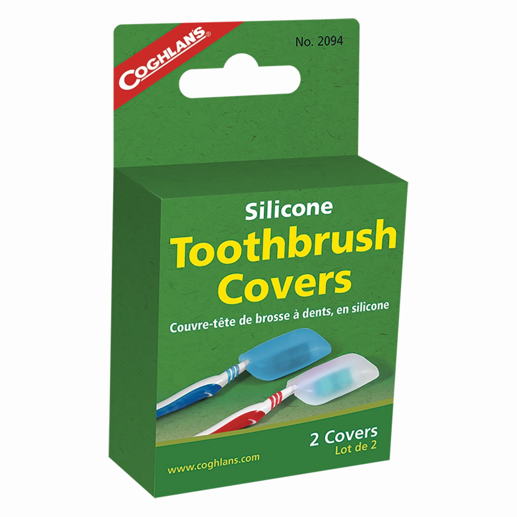 Coghlan's Silicone Toothbrush Covers - 2 pack