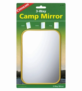 Coghlans 3-Way Camping Mirror