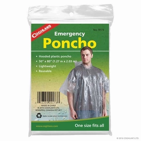Coghlans Adult Emergency Poncho