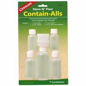 Coghlans Contain-All Plastic Bottles