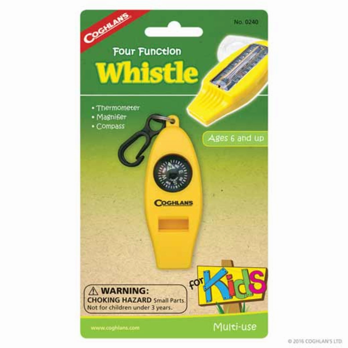 Coghlans Kids Four Function Whistle