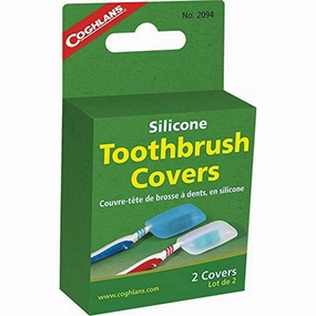 Coghlans Silicone Toothbrush Covers 2-Pack