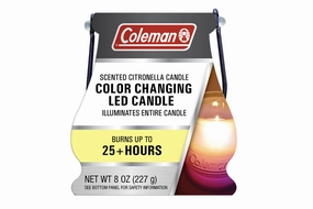 Color Changing LED Citronella Candle