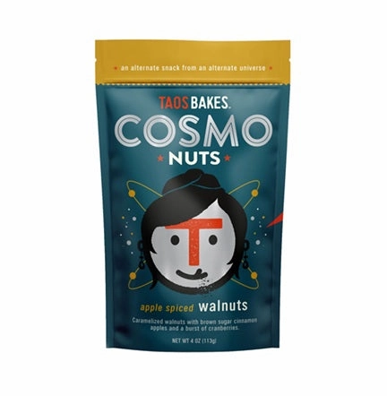 Cosmo Nuts Apple Spiced Walnuts - 4oz