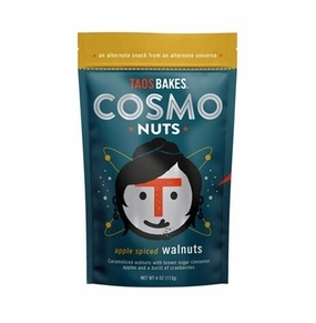 Cosmo Nuts Apple Spiced Walnuts - 4oz