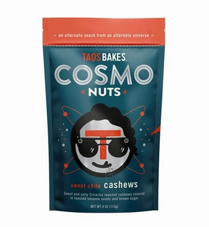 Cosmo Nuts Sweet Chile Cashew - 4oz