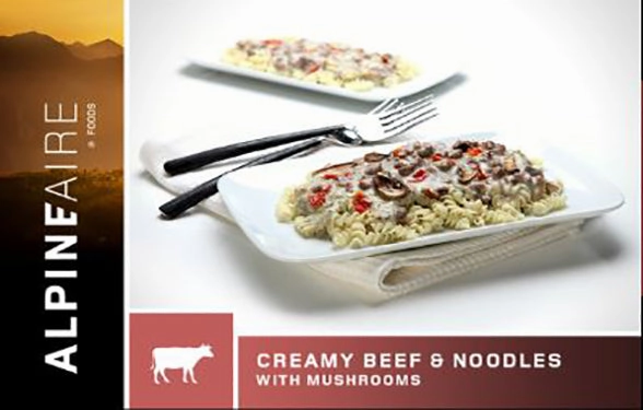 Creamy Beef and Noodles with Mushrooms
