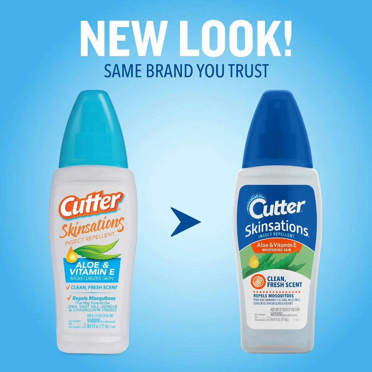 Cutter Skinsations Insect Repellent Pump Spray