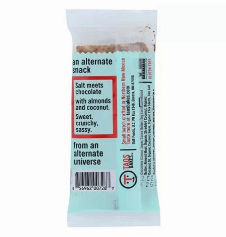 Dark Chocolate Almond & Sea Salt Bar - 1pk