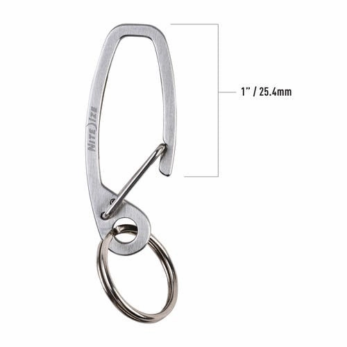 Deep Pocket Key Carabiner