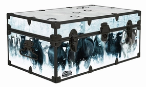 Designer Trunk - Wild Horses - 32x18x13.5"