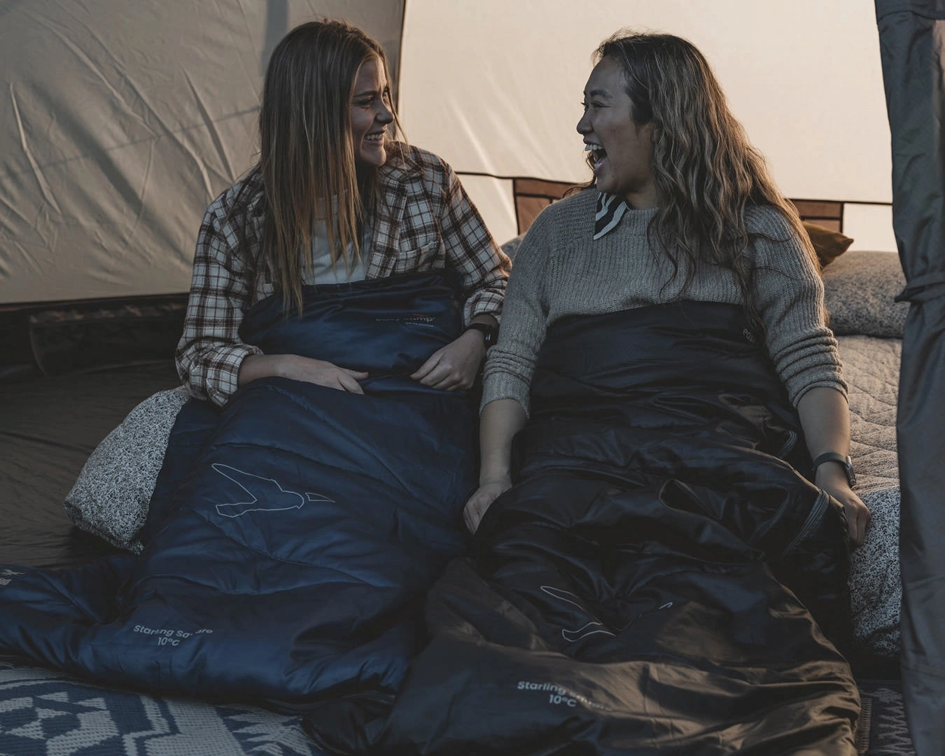 Easy Camp Starling Square Blue 10C Sleeping Bag