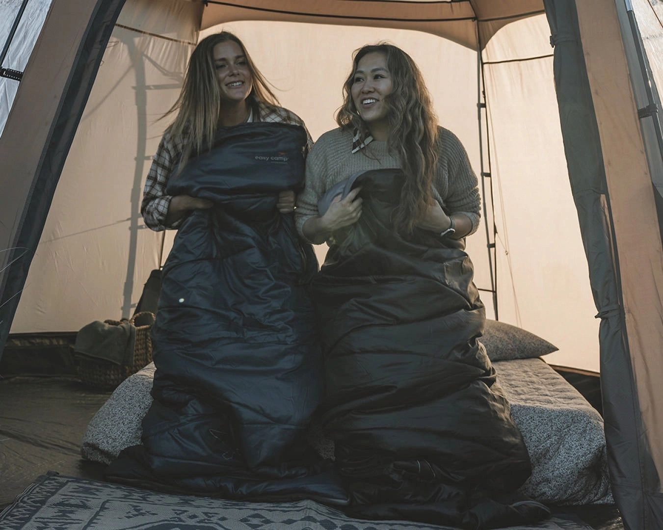 Easy Camp Starling Square Blue 10C Sleeping Bag