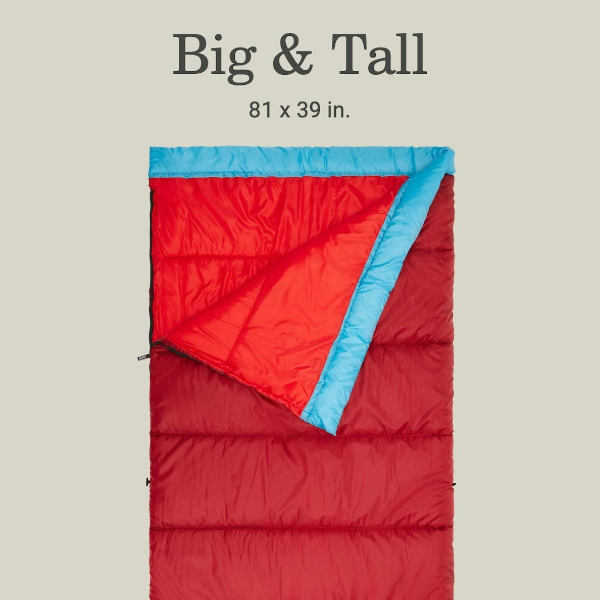 Flatlands 45F Big & Tall Sleeping Bag