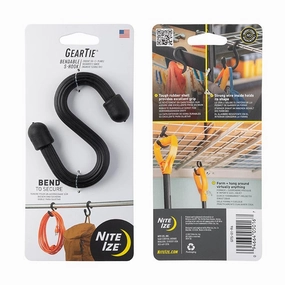 Gear Tie Bendable S-Hook