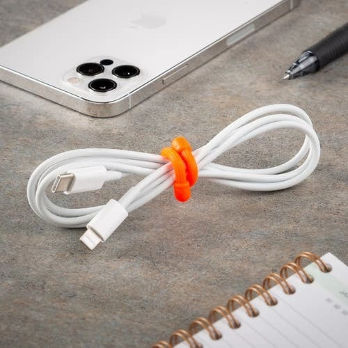 Gear Tie Original Reusable Rubber 3in Twist Tie - 4pk