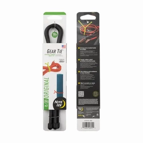 Gear Tie Reusable Rubber Twist Tie 18 in. - 2 Pack