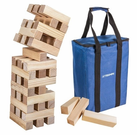 Giant Wooden Tumble Tower