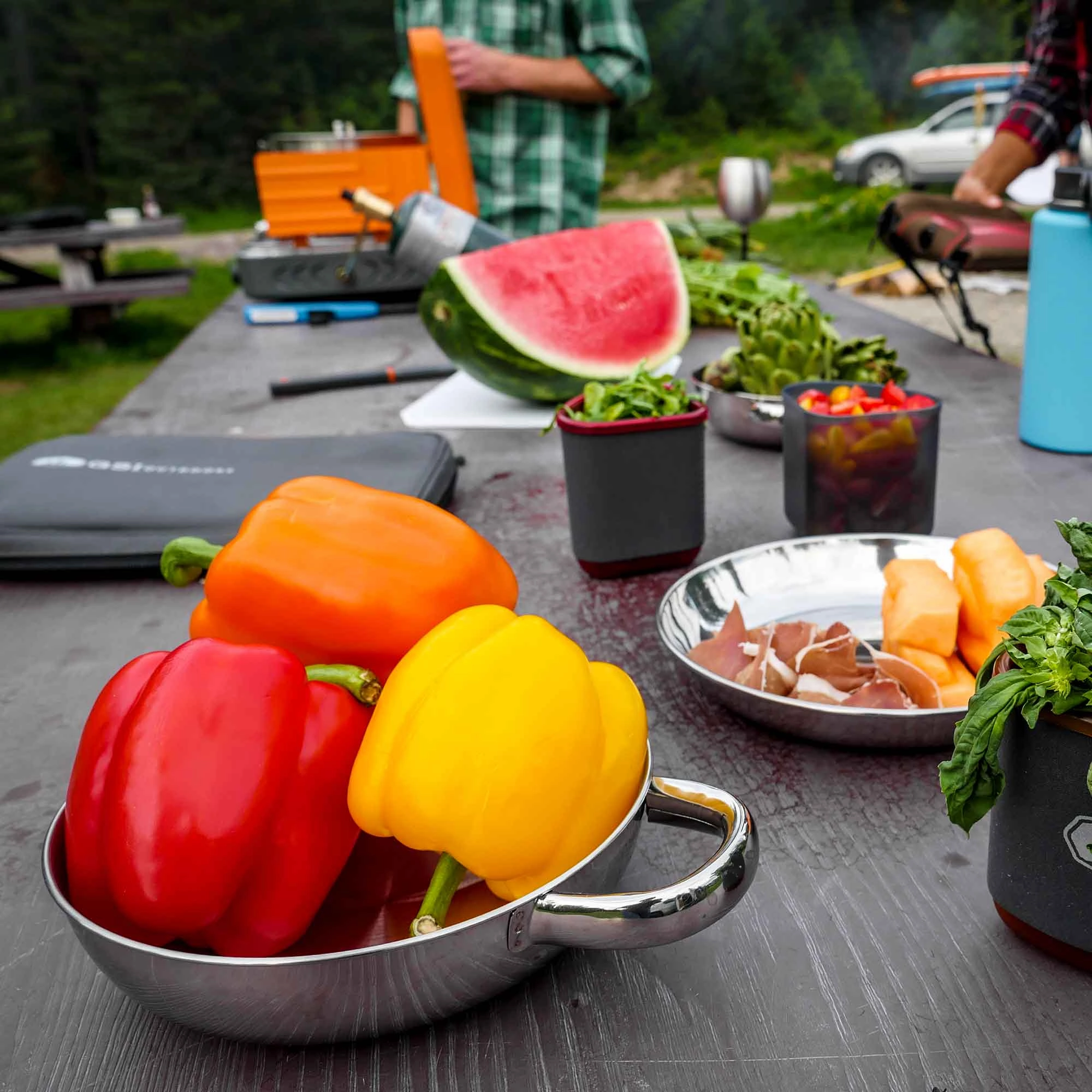 Glacier Stainless Bowl w/ Handle