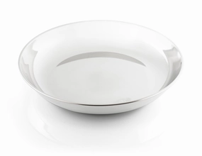 Glacier Stainless Deep Plate