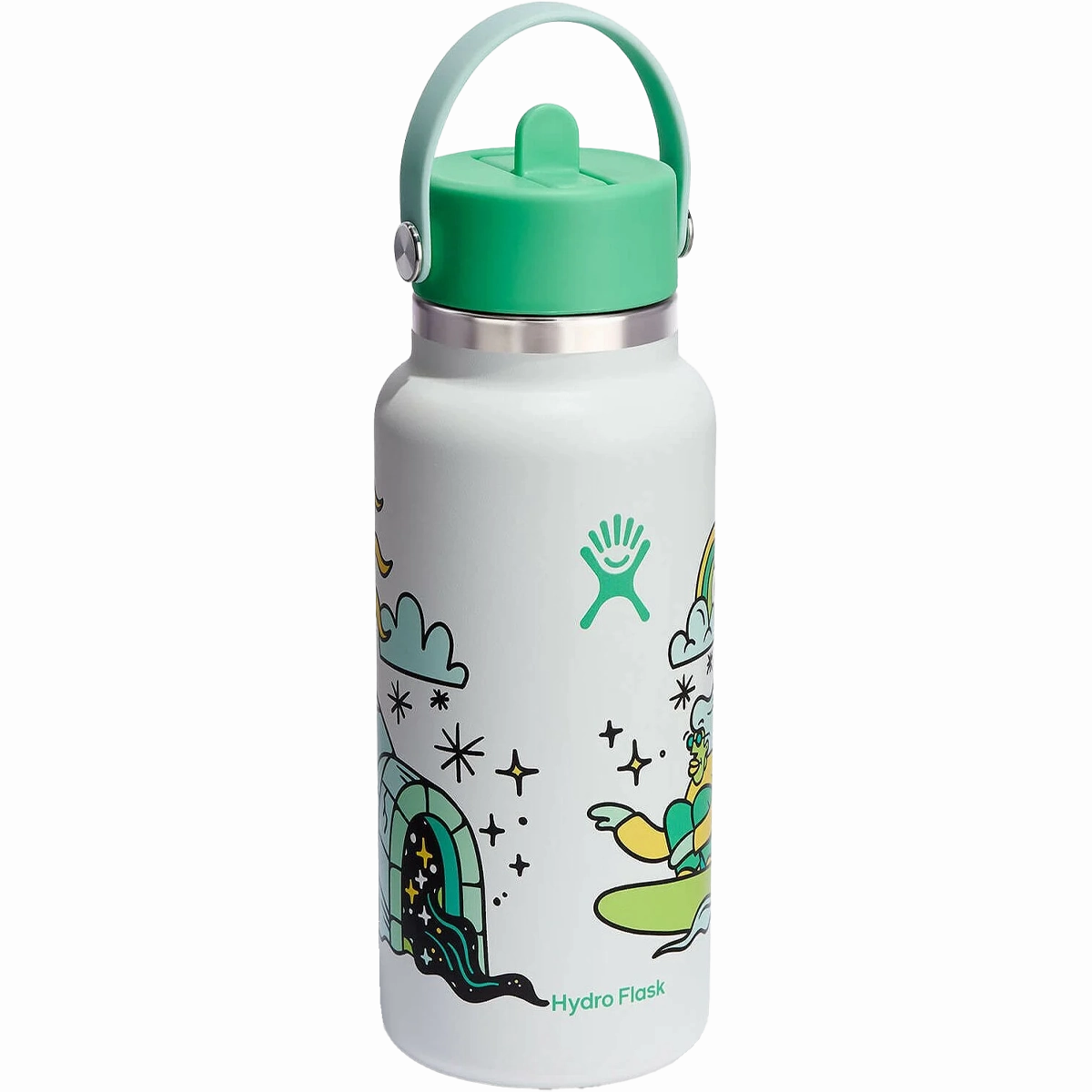 Hannah Eddy 32 oz Wide Mouth with Flex Straw Cap