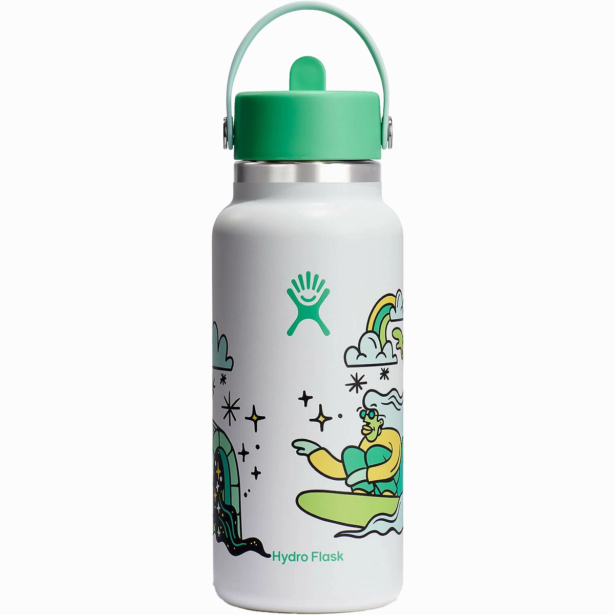 Hannah Eddy 32 oz Wide Mouth with Flex Straw Cap