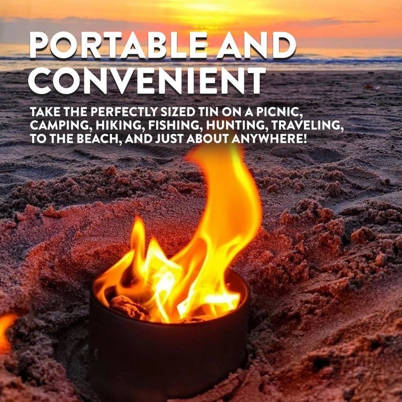 Happy Holidays Limited Edition Portable Fire Pit