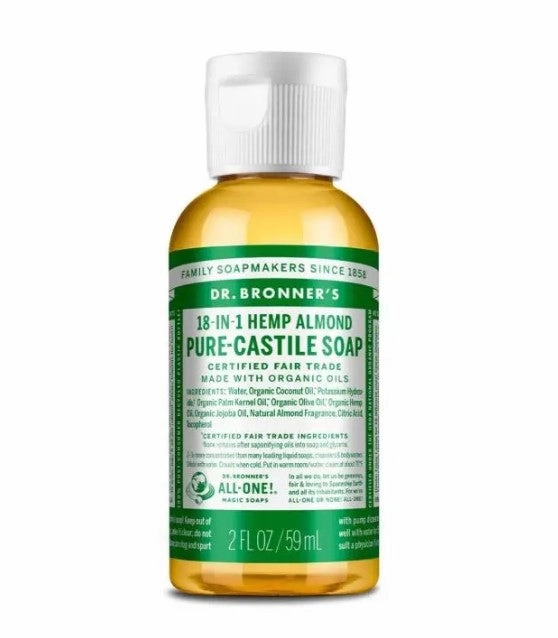 Hemp Almond Liquid Soap 2 oz