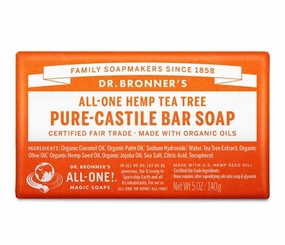 Hemp Tea Tree Pure-Castile Bar Soap