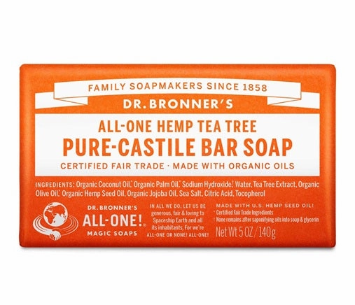 Hemp Tea Tree Pure-Castile Bar Soap
