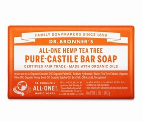 Hemp Tea Tree Pure-Castile Bar Soap