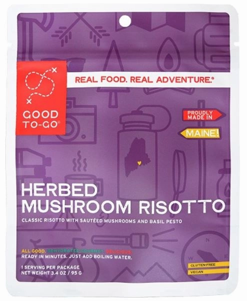 Herbed Mushroom Risotto (1 Person)
