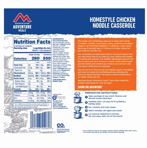 Homestyle Chicken Noodle Casserole