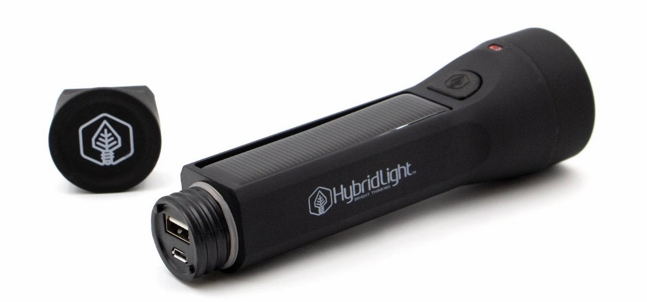 Hybrid Light Journey 200 Lumen Solar LED Flashlight & Charger