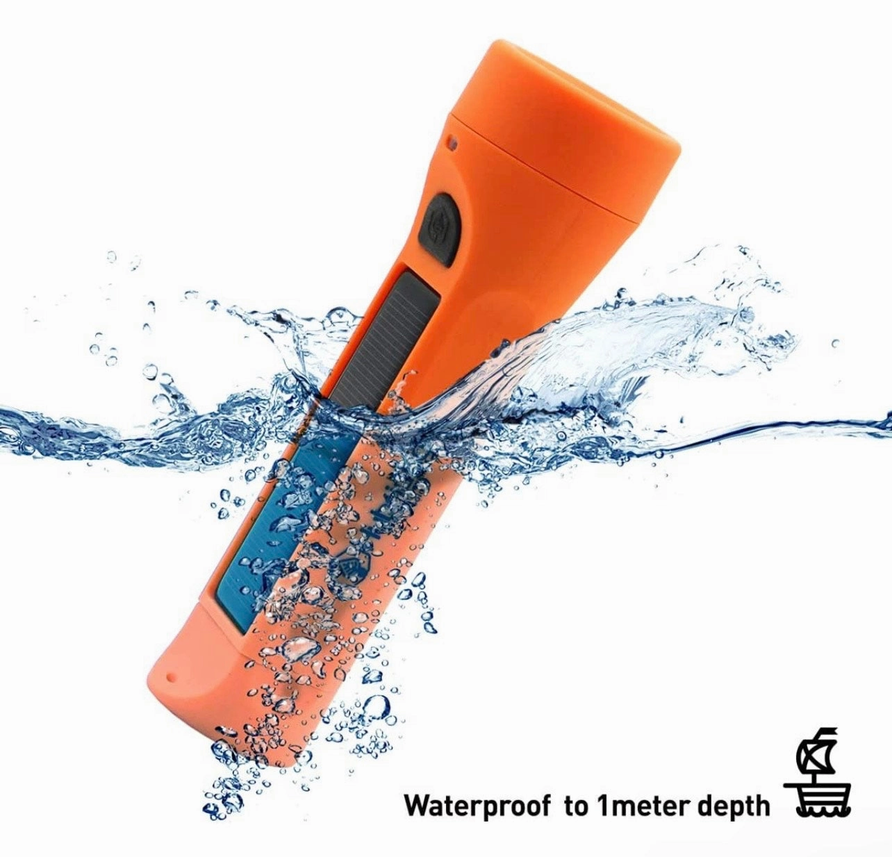 Hybrid Light Journey Seeker 300 Lumen Solar LED Flashlight & Charger