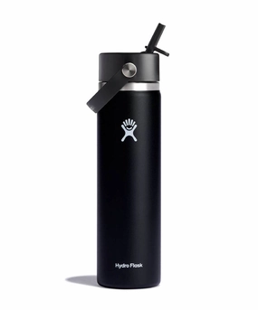 Hydro Flask 24oz Wide Mouth Flex Straw Cap Water Bottle