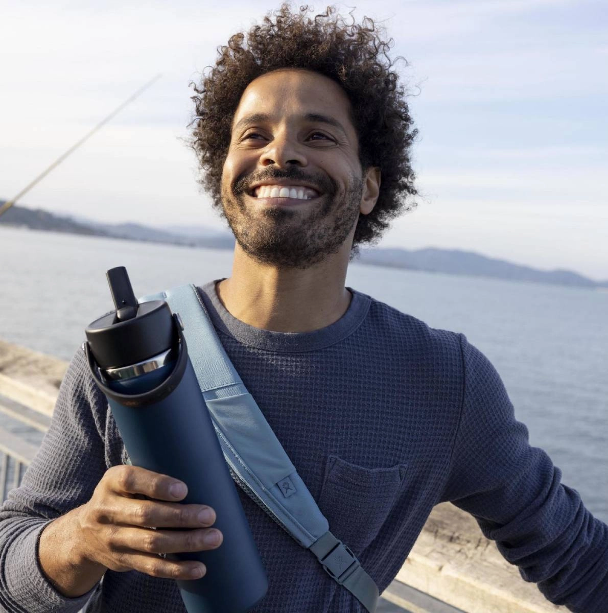 Hydro Flask 24oz Wide Mouth Flex Straw Cap Water Bottle