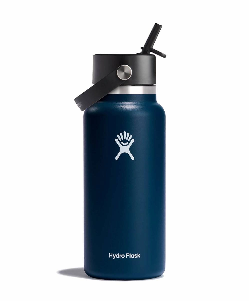Hydro Flask 32oz Wide Mouth Flex Straw Cap Water Bottle