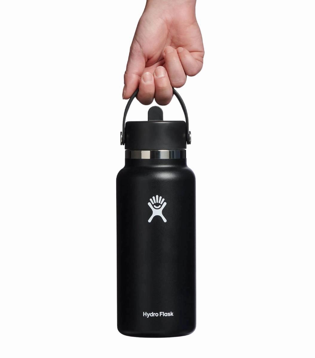 Hydro Flask 32oz Wide Mouth Flex Straw Cap Water Bottle