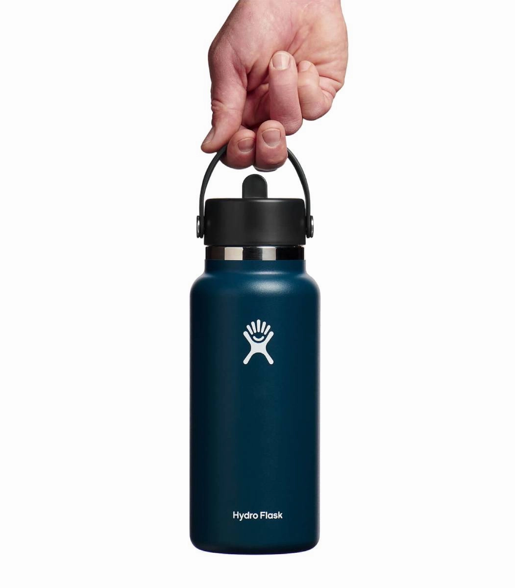 Hydro Flask 32oz Wide Mouth Flex Straw Cap Water Bottle