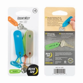 IdentiKey Tags - 5pk Assorted