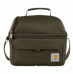 Insulated 12 Can Two Compartment Lunch Cooler